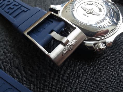 rubber strap for breitling|Breitling silicone strap.